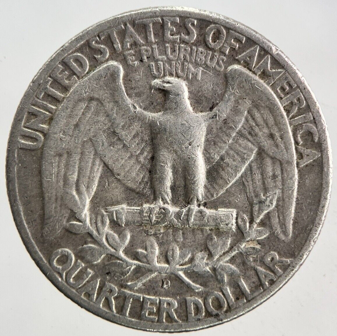 1953 - D US USA Quarter Dollar Silver Coin | Fine Collectable Grade