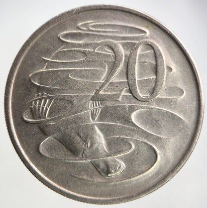1967 Australia 20 Cents Coin | Fine Collectable Grade