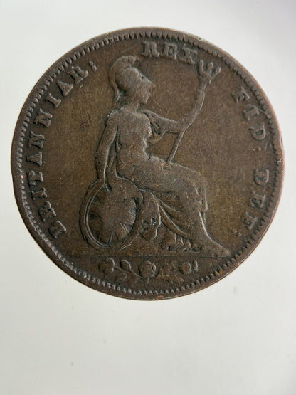 1826 George IV Farthing Coin | Collectable Grade