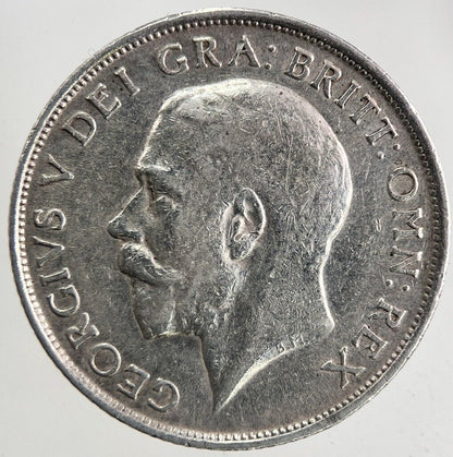 1914 George V One Shilling Silver Coin | Fine Collectable Grade