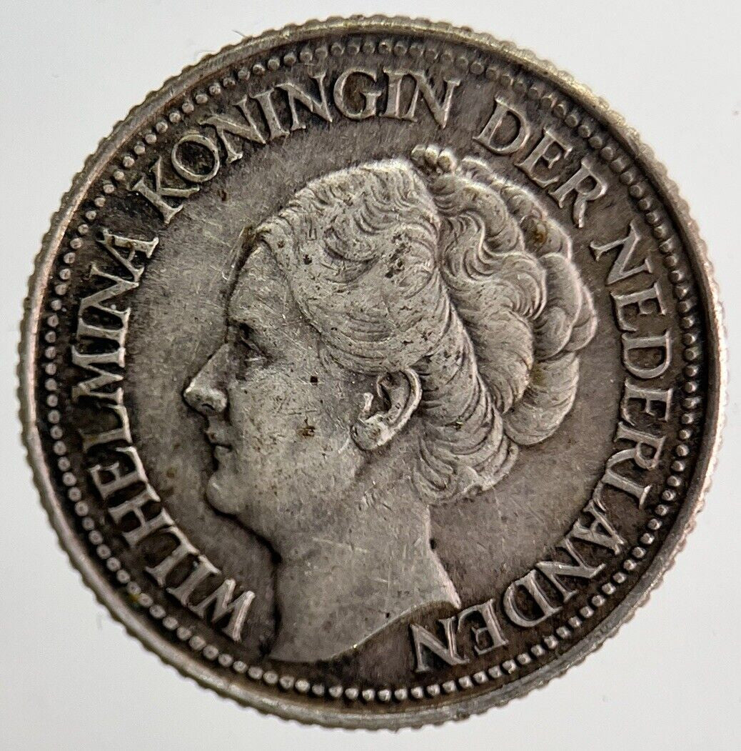 1947 Netherlands 1/4 Quarter Gulden Silver Coin | Fine Collectable Grade | a6285