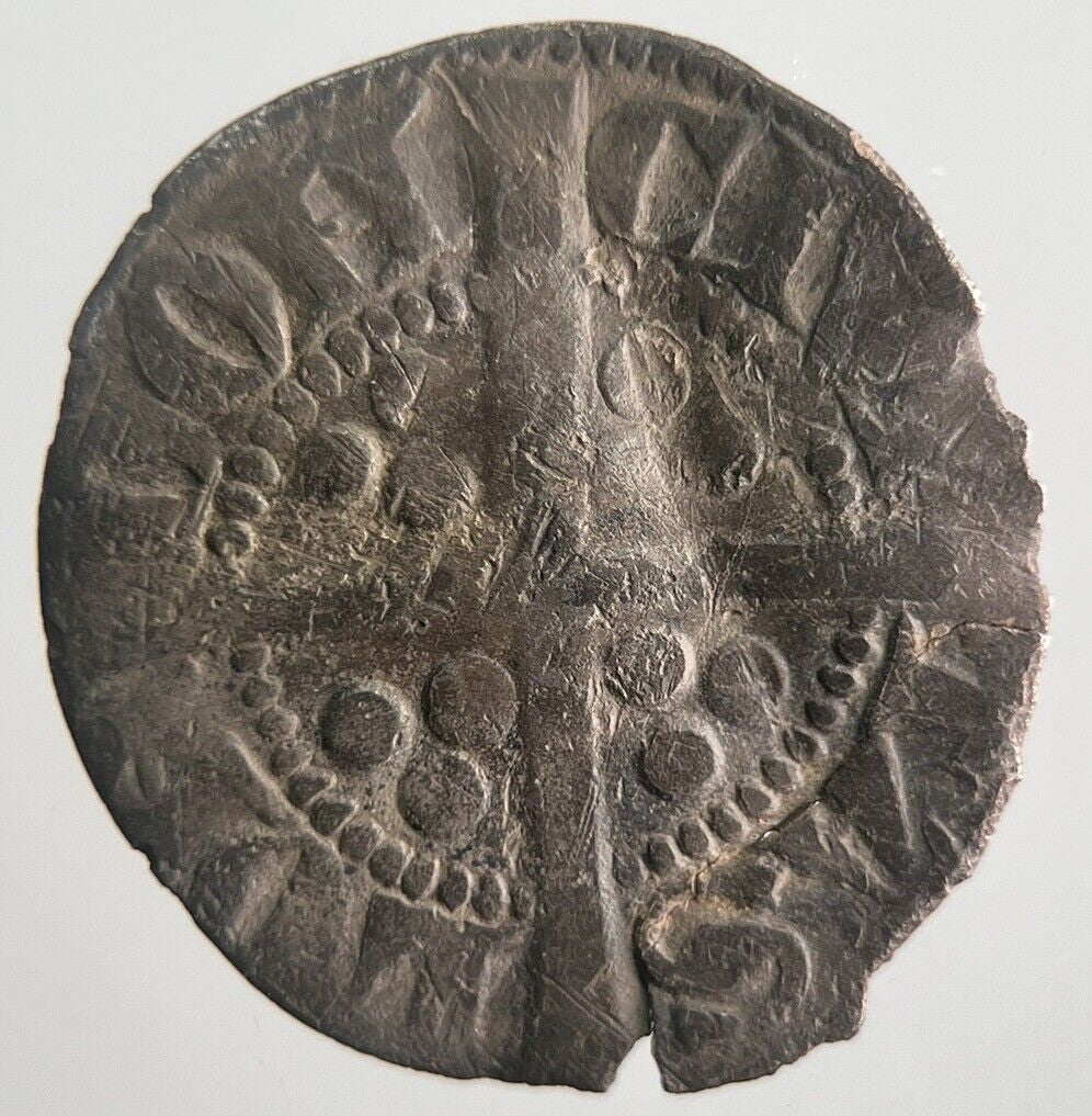 1272-1307 British Medieval Edward I 1st Penny Hammered Silver Coin | a4360