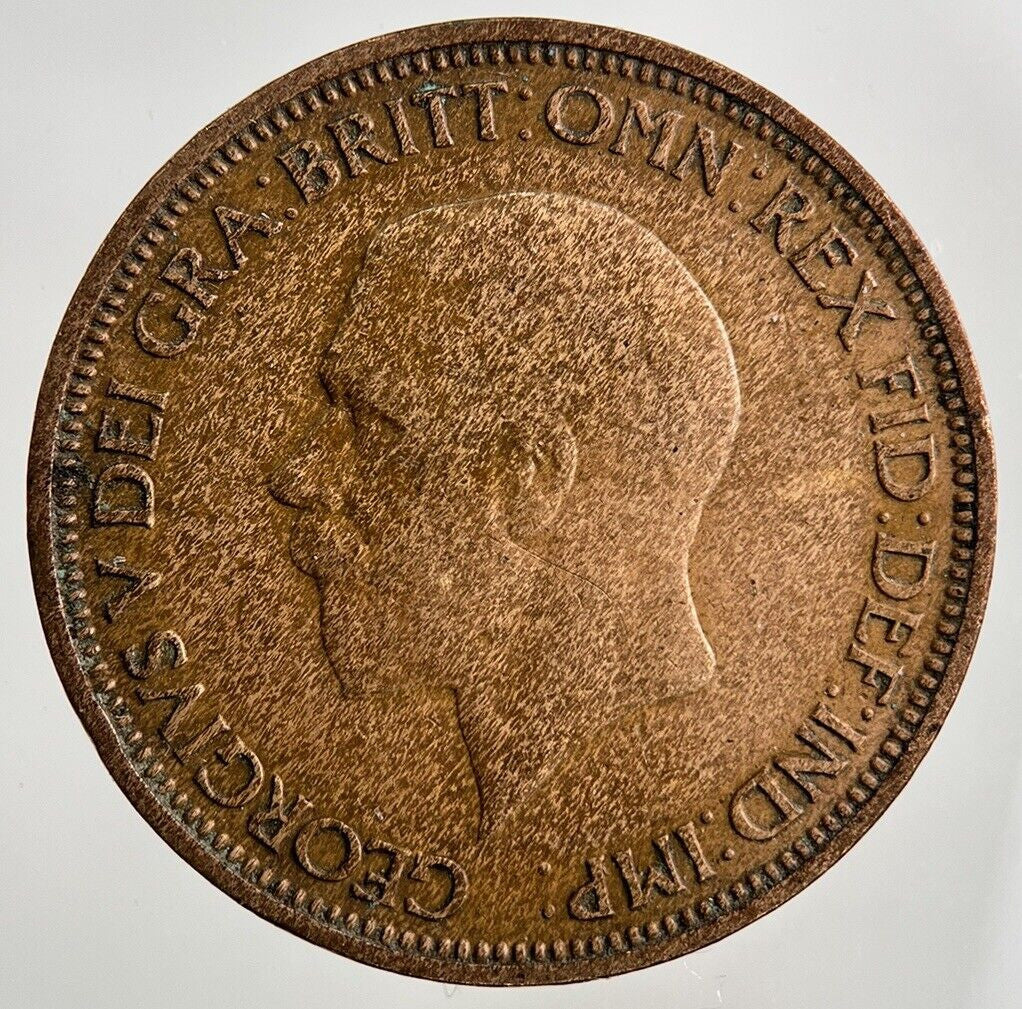 1936 George V Half - Penny Coin | Fine Collectable Grade