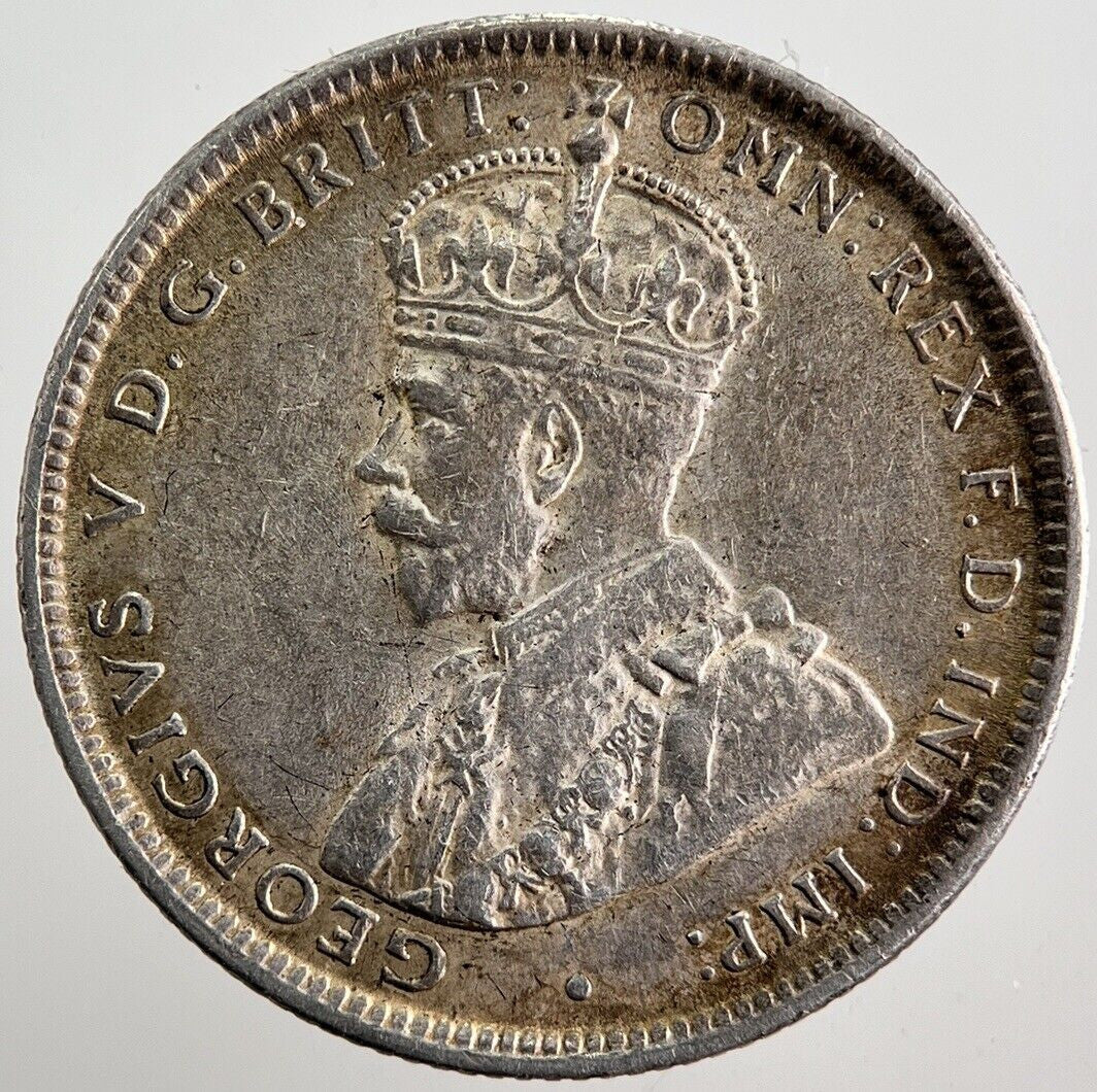 1917 - M Australia One Shilling Silver Coin | Very High Grade