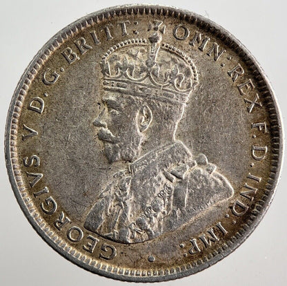1917 - M Australia One Shilling Silver Coin | Very High Grade