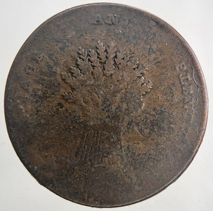 1794 Peace & Plenty Half - Penny Token Coin | Collectable Grade | a6820