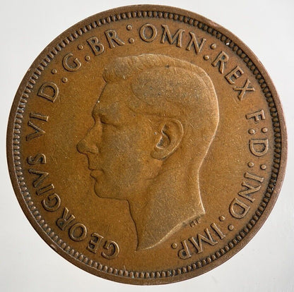 1938 George VI One Penny Coin | Collectable Grade