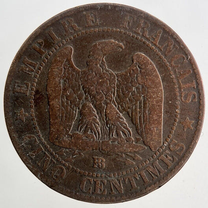 1854 France 5 Centimes Coin | Collectable Grade