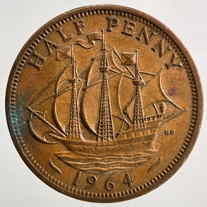 1964 Elizabeth II 2nd Half - Penny Coin | Very High Grade