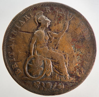 1826 George IV Half-Penny Coin | Fine Collectable Grade | a9901