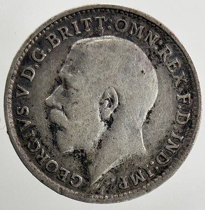 1914 George V Threepence Silver Coin | Fine Collectable Grade