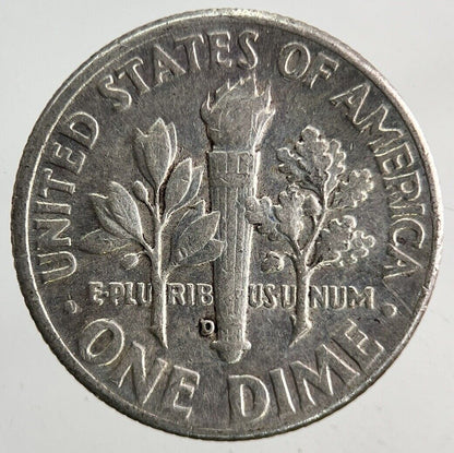 1962 - D US USA Roosevelt One Dime Silver Coin | Fine Collectable Grade