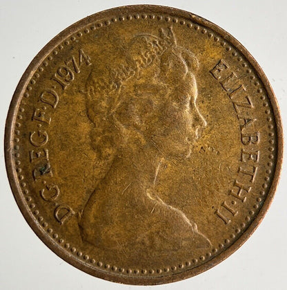 1974 Elizabeth II New 1/2 Half - Penny Coin | Very High Grade