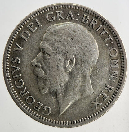1934 George V One Shilling Silver Coin | Fine Collectable Grade