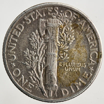 1941 US USA Mercury One Dime Silver Coin | Fine Collectable Grade