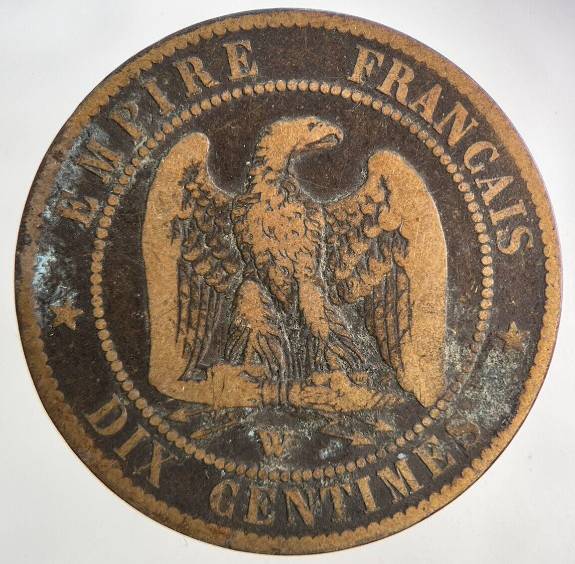 1856 France 10 Centimes Coin | Collectable Grade