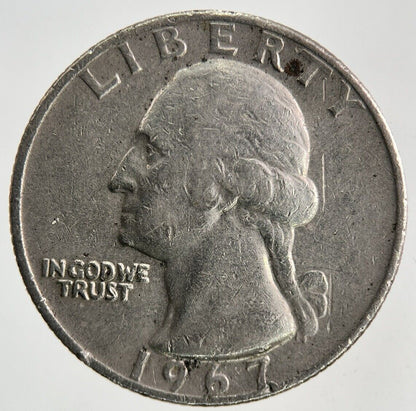 1967 US USA Quarter Dollar Coin | Fine Collectable Grade