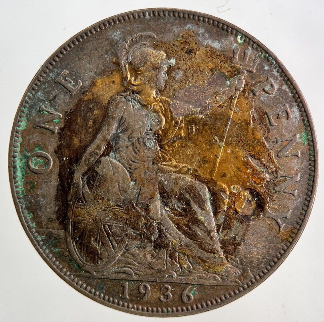 1936 George V One Penny Coin | Collectable Grade