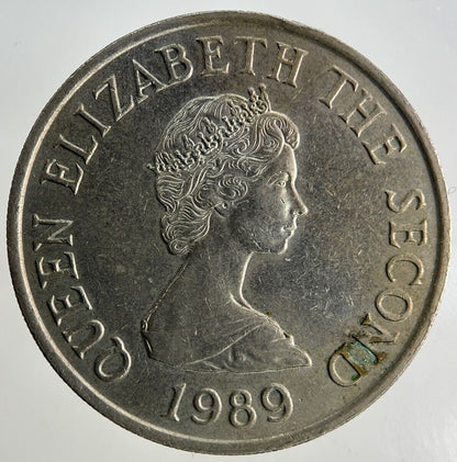 1989 Jersey 10p Ten - Pence Coin | Fine Collectable Grade
