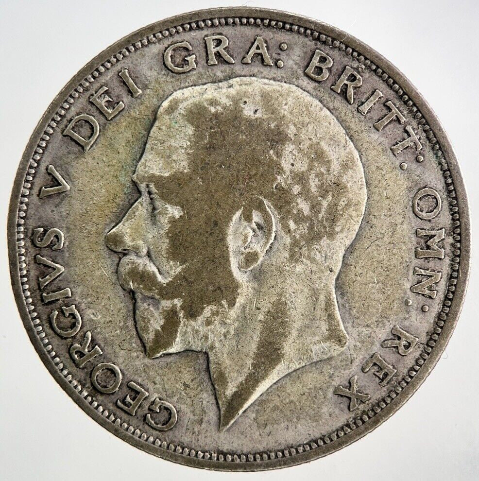 1923 George V Half - Crown Silver Coin | Fine Collectable Grade