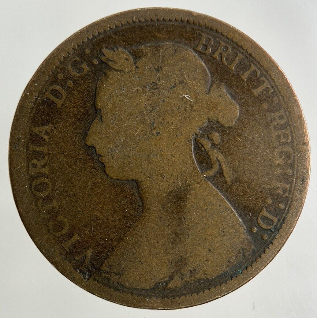 1888 Victoria Half-Penny Coin | Collectable Grade