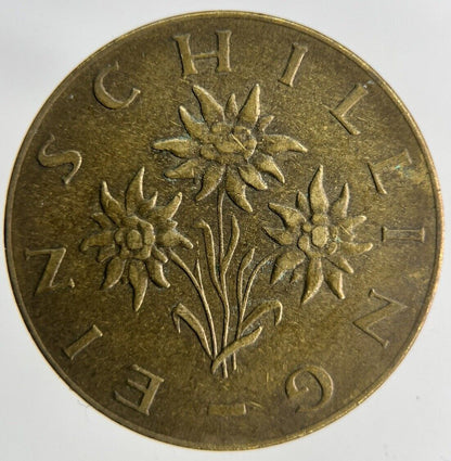 1965 Austria 1 Schilling Coin | Fine Collectable Grade