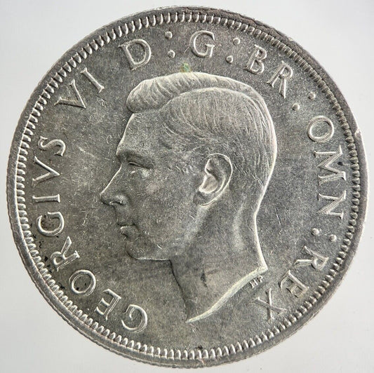 1944 George VI Half - Crown Silver Coin | Very High Grade
