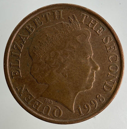 1998 Jersey 1p One Penny Coin | Fine Collectable Grade