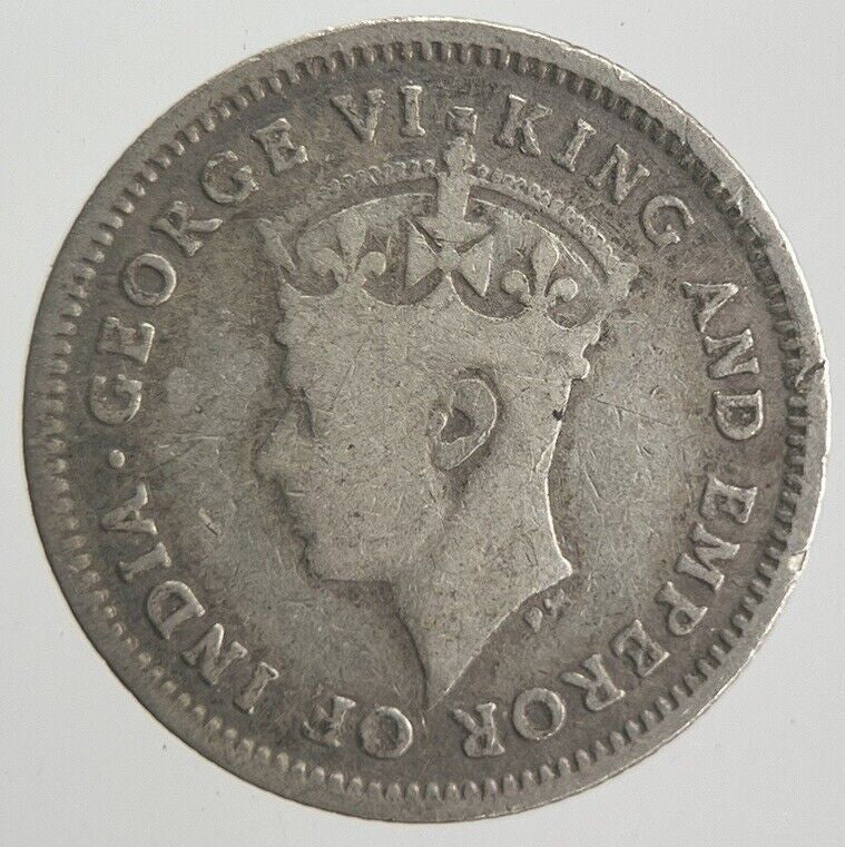 1943 British Four-Pence Guiana Belize Silver Coin | Collectable Grade | a4227