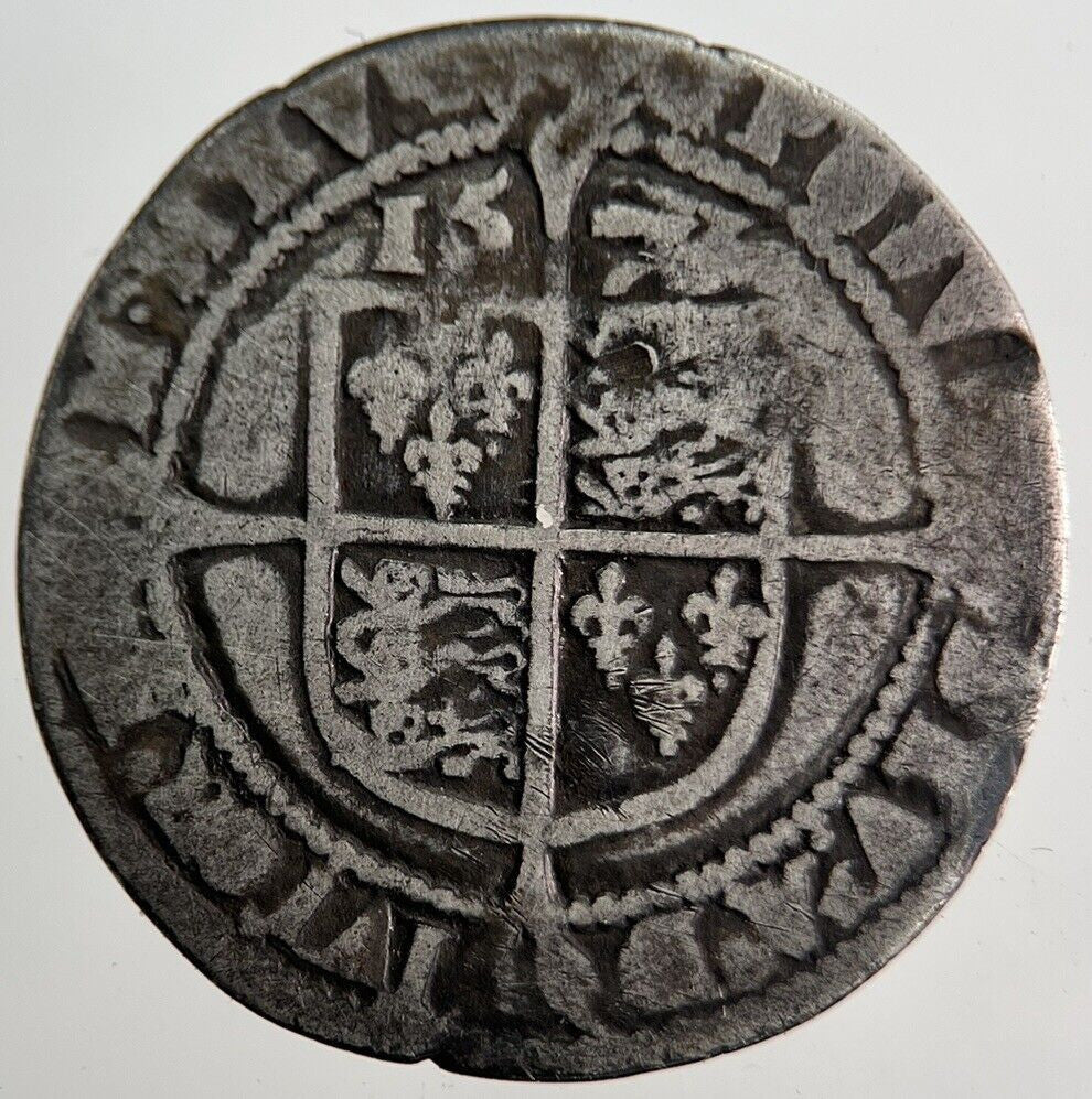 1576 Elizabeth I 1st Sixpence Hammered Silver Coin | Collectable Grade | a8133