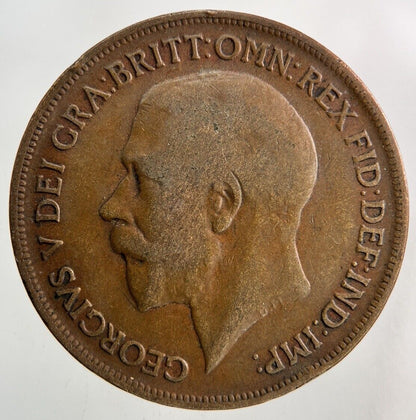 1919 George V One Penny Coin | Collectable Grade