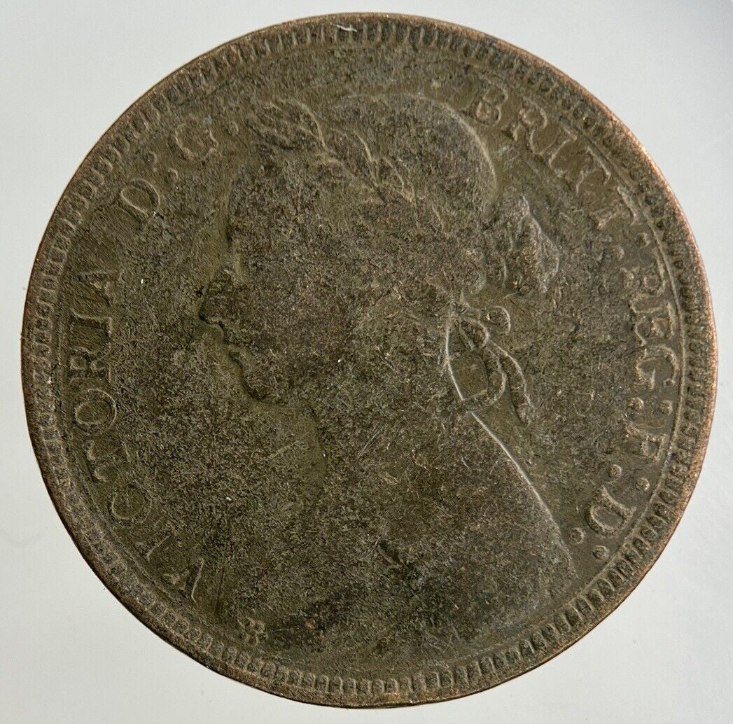 1886 Victoria Half - Penny Coin | Fine Collectable Grade