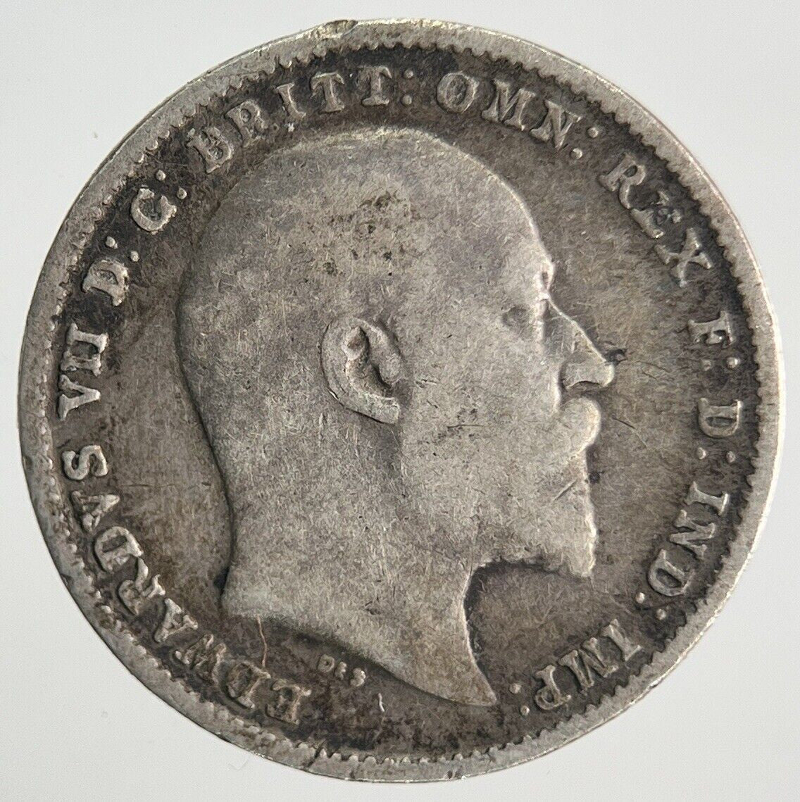 1902 Edward VII Threepence | British Silver Coin | Collectable Grade | a1912