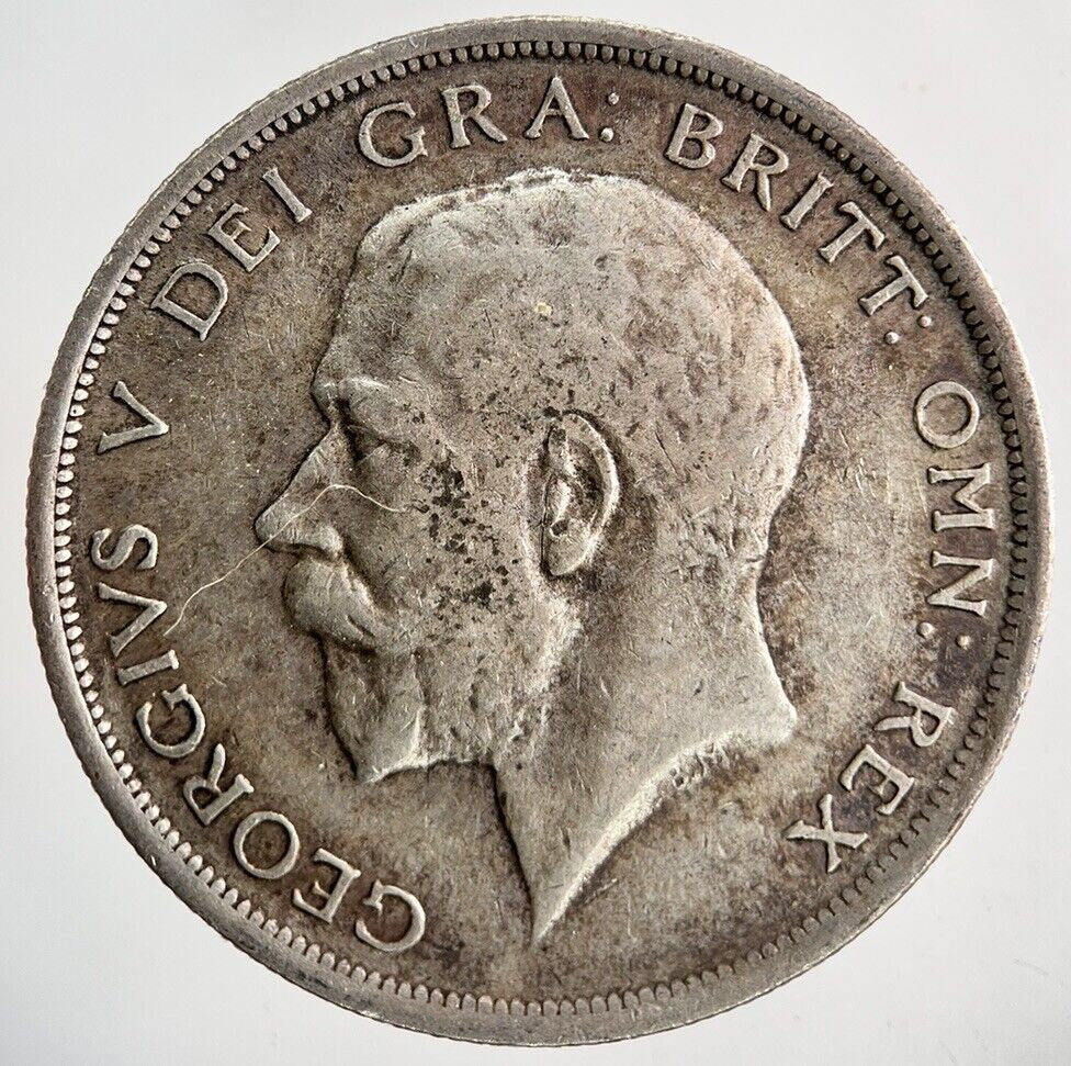 1916 George V Half - Crown Silver Coin | Fine Collectable Grade