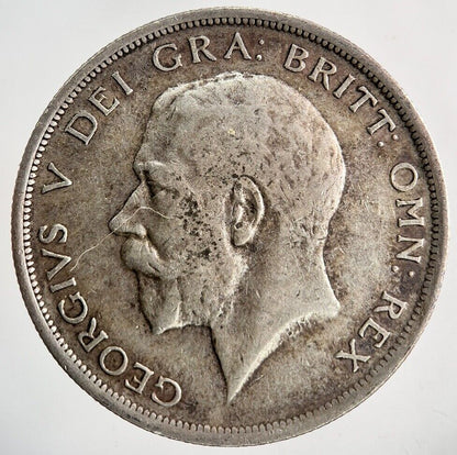 1916 George V Half - Crown Silver Coin | Fine Collectable Grade