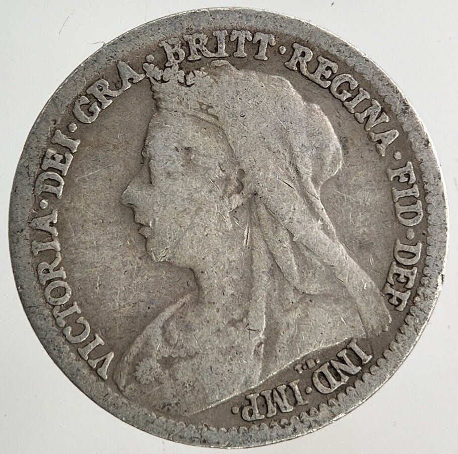 1899 Victoria Threepence Silver Coin | Collectable Grade