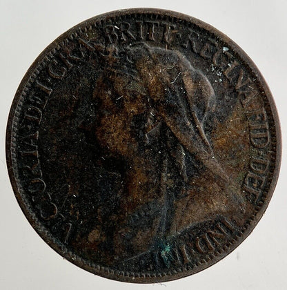 1900 Victoria Farthing Coin | Collectable Grade