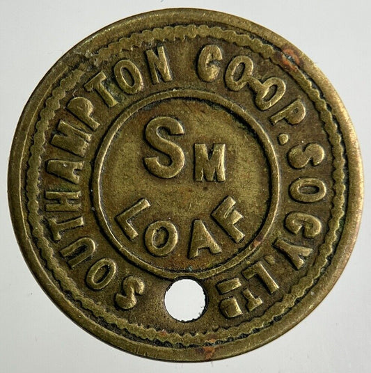 British Southampton S M Loaf Co - Op Token Coin | Collectable Grade