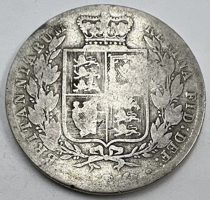 1881 Victoria Half - Crown Silver Coin | Fair Grade | a1222