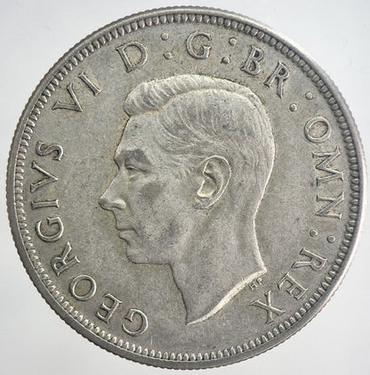 1937 George VI Half - Crown Silver Coin | Very High Grade | a6345