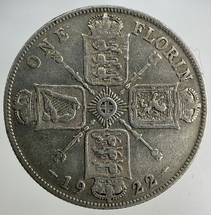 1922 George V Florin Silver Coin | Fine Collectable Grade