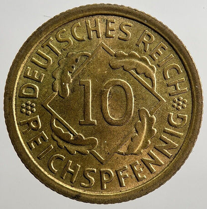 1936 - A Germany 10 Pfennig Coin | Very High Grade | a3262
