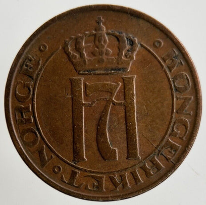 1928 Norway 1 Ore Coin | Fine Collectable Grade