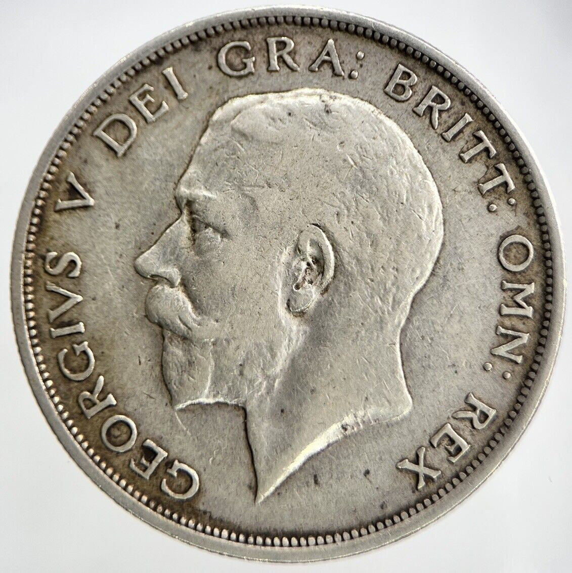 1915 George V Half - Crown | British Silver Coin | Fine Collectable Grade | a1106