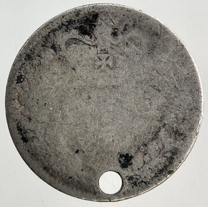 British Victoria Threepence Silver Coin | Fair Grade