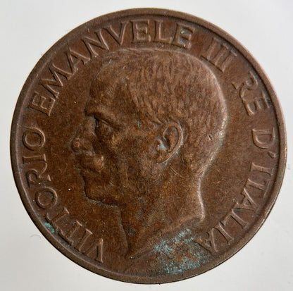 1923 Italy 10 Centesimi Coin | Fine Collectable Grade