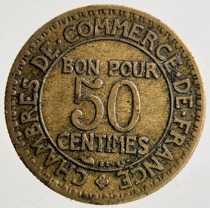 1923 France 50 Centimes Coin | Collectable Grade