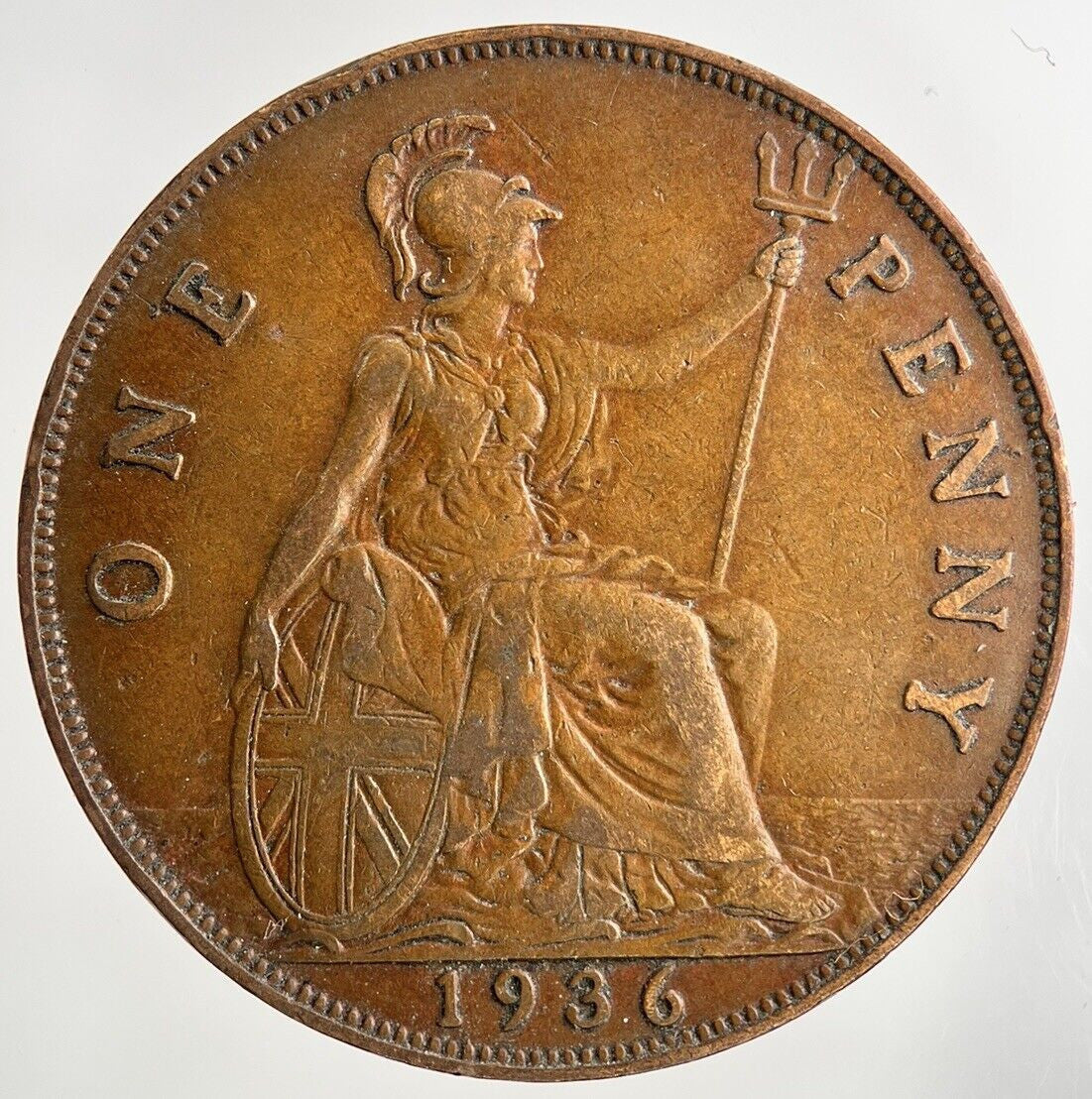 1936 George V One Penny Coin | Fine Collectable Grade