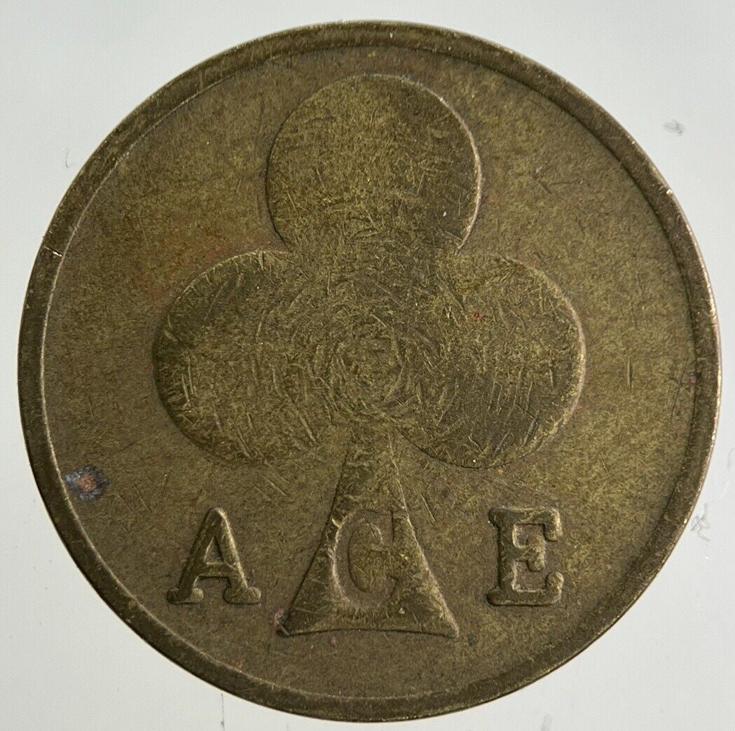 Old Vintage Ace London Bikers Cafe Token Coin | Fine Collectable Grade