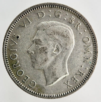 1944 George VI Shilling Silver Coin | Fine Collectable Grade